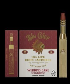 Big Chief Wedding Cake – 1 g THC Vape Cartridge