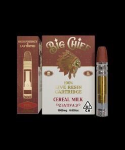 Big Chief Cereal Milk – Sweet Hybrid Vape Cartridge (1G)