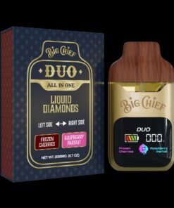 Big Chief Frozen Cherries × Raspberry Parfait – 2 g Dual‑Flavor Disposable Vape