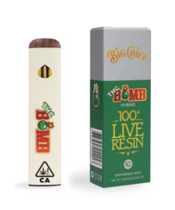 THC Bomb Disposable Live Resin