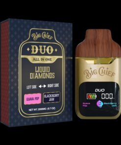 Big Chief Guava Pop × Blackberry Jam – 2 g Dual‑Flavor Disposable Vape
